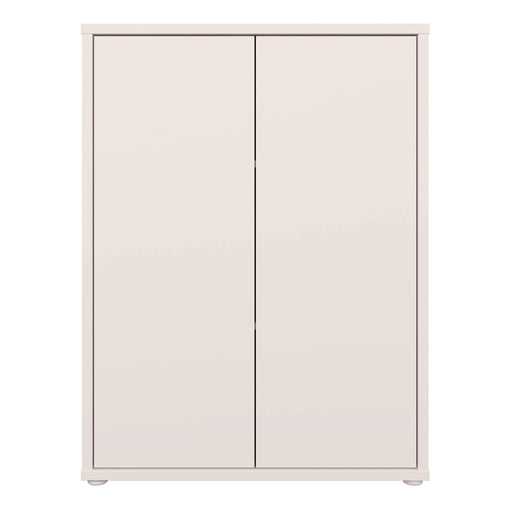 Alice Springs Tall 2 Door Cupboard with Push-to-Open Doors in Sand – image 2