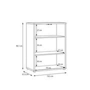 Alice Springs Tall 2 Door Cupboard with Push-to-Open Doors in Butter Yellow – image 9