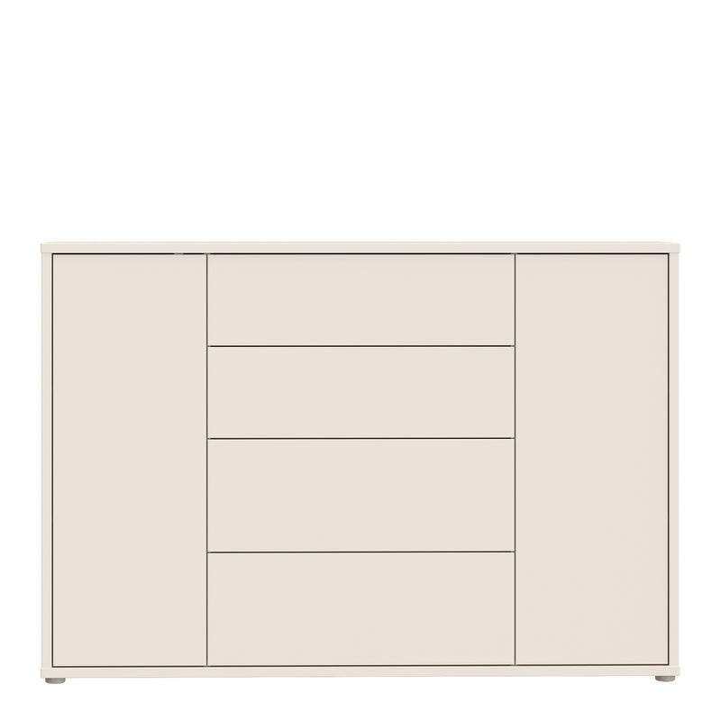Alice Springs Wide Sideboard with 4 Drawers & 2 Doors with Push-to-Open in Sand – image 2