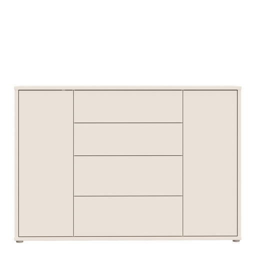 Alice Springs Wide Sideboard with 4 Drawers & 2 Doors with Push-to-Open in Sand – image 2