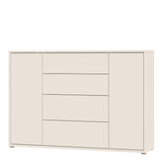 Alice Springs Wide Sideboard with 4 Drawers & 2 Doors with Push-to-Open in Sand – image 3