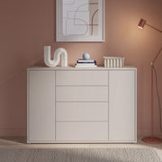 Alice Springs Wide Sideboard with 4 Drawers & 2 Doors with Push-to-Open in Sand – image 6