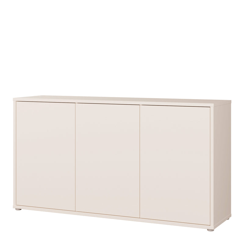 Alice Springs 3 Door Sideboard with Push-to-Open Doors and Drawer in Sand – image 3