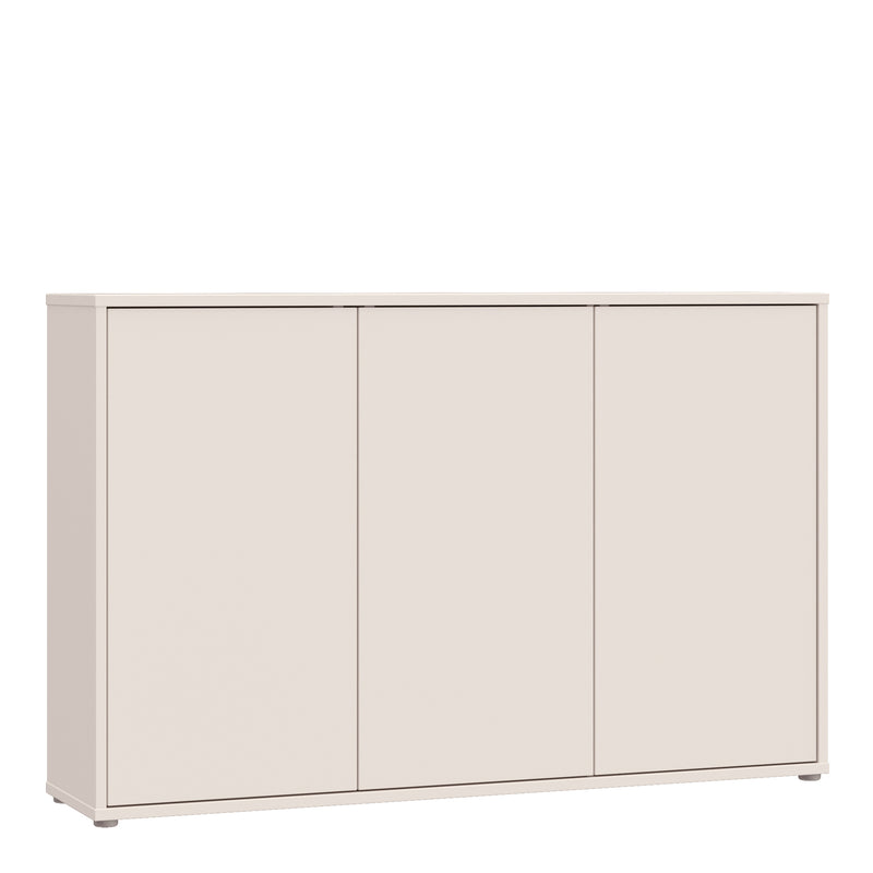 Alice Springs 3 Door Sideboard with Push-to-Open Doors in Sand – image 1