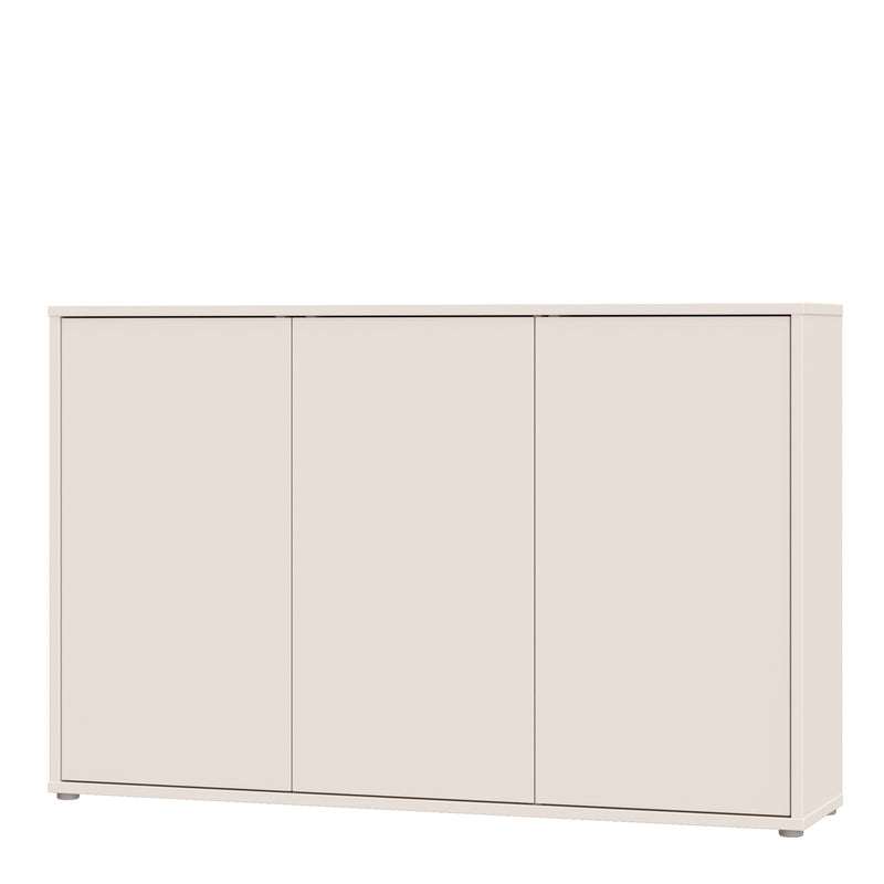 Alice Springs 3 Door Sideboard with Push-to-Open Doors in Sand – image 3