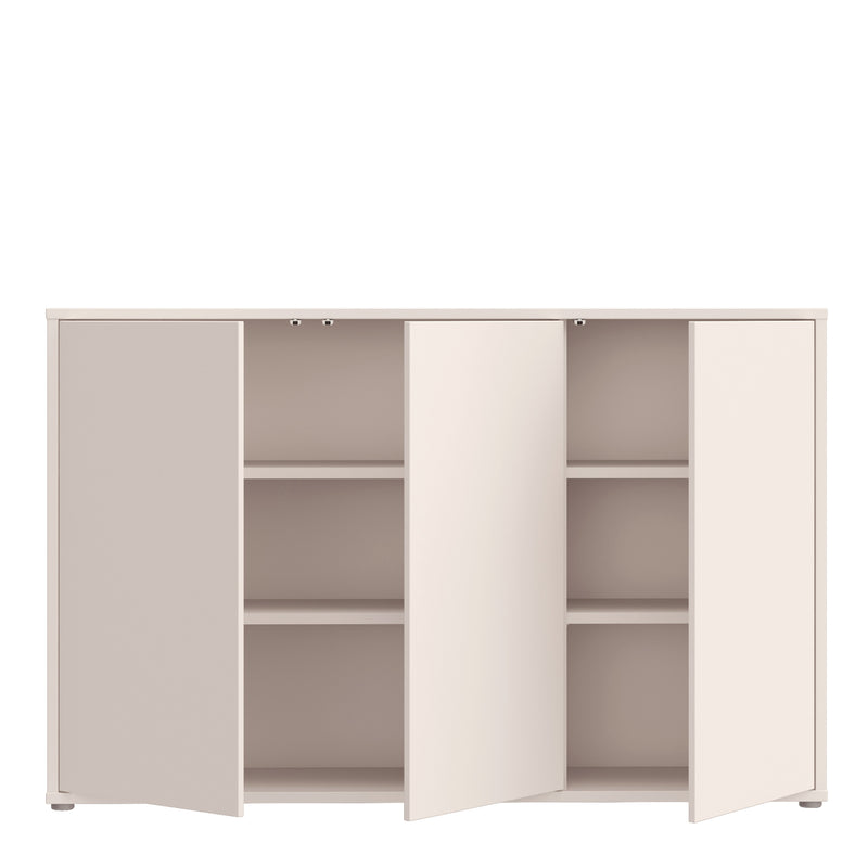 Alice Springs 3 Door Sideboard with Push-to-Open Doors in Sand – image 5
