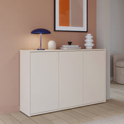 Alice Springs 3 Door Sideboard with Push-to-Open Doors in Sand – image 6
