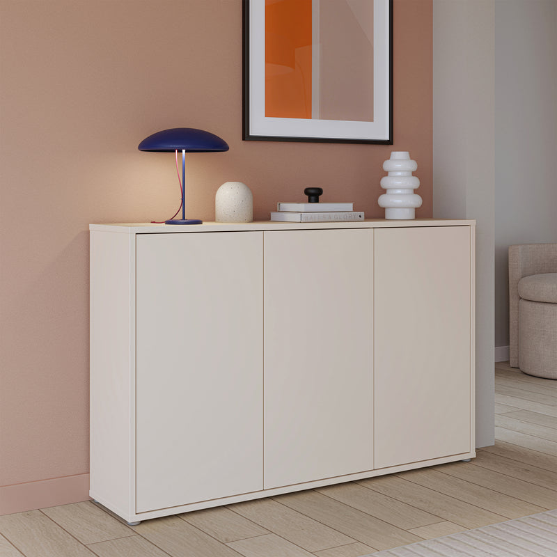 Alice Springs 3 Door Sideboard with Push-to-Open Doors in Sand – image 6