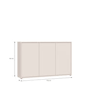 Alice Springs 3 Door Sideboard with Push-to-Open Doors in Sand – image 7