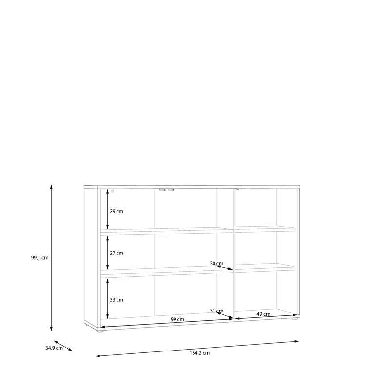 Alice Springs 3 Door Sideboard with Push-to-Open Doors in Sand – image 8
