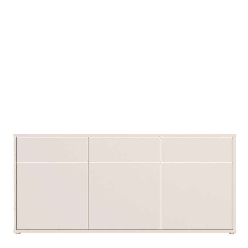 Alice Springs 3 Door 3 Drawer Sideboard with Push-to-Open Drawers in Sand – image 2