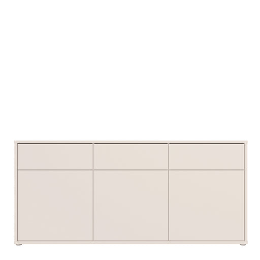 Alice Springs 3 Door 3 Drawer Sideboard with Push-to-Open Drawers in Sand – image 2