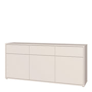 Alice Springs 3 Door 3 Drawer Sideboard with Push-to-Open Drawers in Sand – image 3
