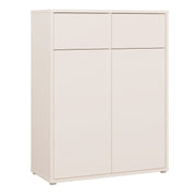 Alice Springs Storage Cabinet with 2 Doors & 2 Drawers with Push-to-Open in Sand – image 1