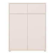 Alice Springs Storage Cabinet with 2 Doors & 2 Drawers with Push-to-Open in Sand – image 2