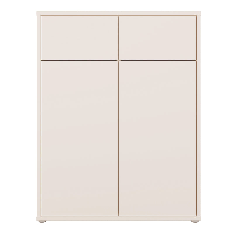Alice Springs Storage Cabinet with 2 Doors & 2 Drawers with Push-to-Open in Sand – image 2