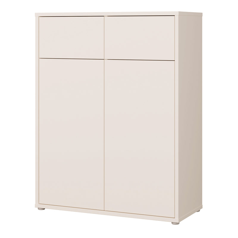 Alice Springs Storage Cabinet with 2 Doors & 2 Drawers with Push-to-Open in Sand – image 3