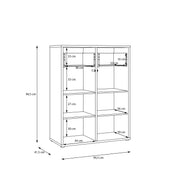 Alice Springs Storage Cabinet with 2 Doors & 2 Drawers with Push-to-Open in Sand – image 8