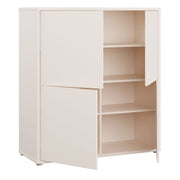 Alice Springs 4 Door Storage Cabinet with Push-to-Open Doors in Sand – image 4