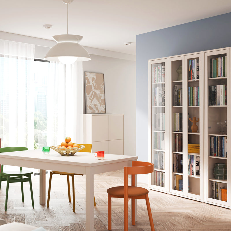 Alice Springs 4 Door Storage Cabinet with Push-to-Open Doors in Sand – image 8