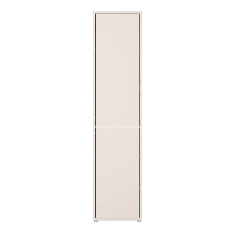 Alice Springs Narrow Tall Cupboard with 2 Push-to-Open Doors in Sand – image 2