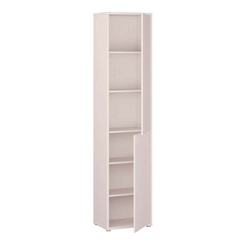 Alice Springs Narrow Tall Cupboard with 2 Push-to-Open Doors in Sand – image 4
