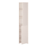 Alice Springs Narrow Tall Cupboard with 2 Push-to-Open Doors in Sand – image 5