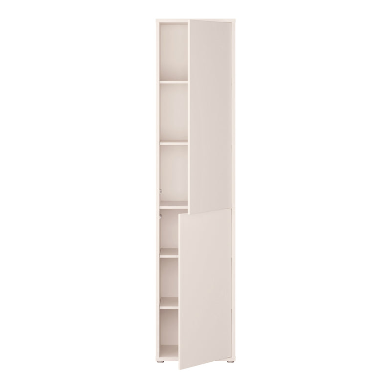 Alice Springs Narrow Tall Cupboard with 2 Push-to-Open Doors in Sand – image 5