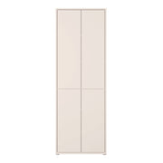 Alice Springs 4 Door Tall Storage Cabinet with Push-to-Open Doors in Sand – image 2