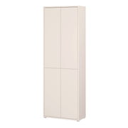 Alice Springs 4 Door Tall Storage Cabinet with Push-to-Open Doors in Sand – image 3