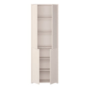 Alice Springs 4 Door Tall Storage Cabinet with Push-to-Open Doors in Sand – image 5