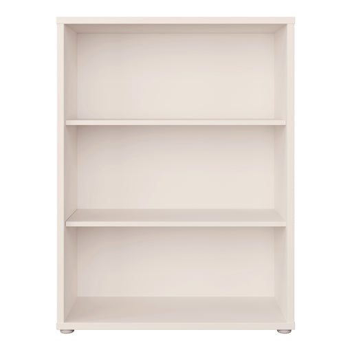 Alice Springs Low Wide Bookcase with Open Shelving in Sand – image 2