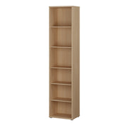 Alice Springs Tall Narrow Bookcase with 5 Shelves in Elegancia Oak – image 3