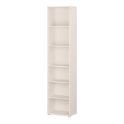 Alice Springs Tall Narrow Bookcase with 5 Shelves in Soft Neutral – image 3