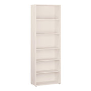 Alice Springs Tall Wide Bookcase with 5 Shelves in Sand – image 1