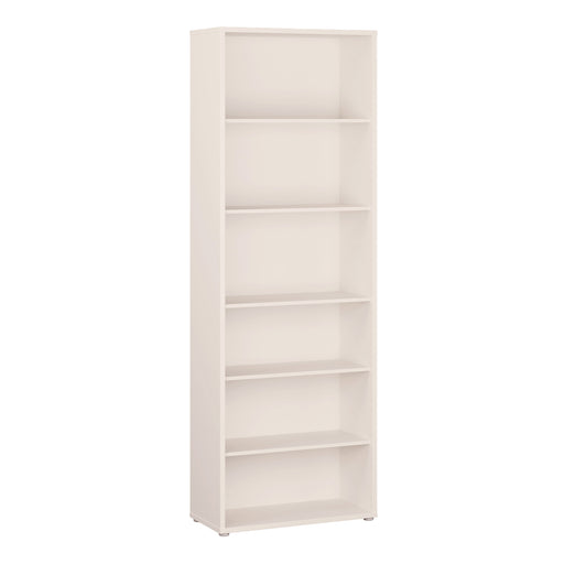 Alice Springs Tall Wide Bookcase with 5 Shelves in Sand – image 1
