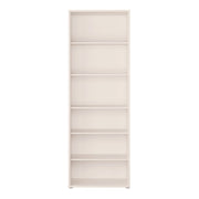 Alice Springs Tall Wide Bookcase with 5 Shelves in Sand – image 2
