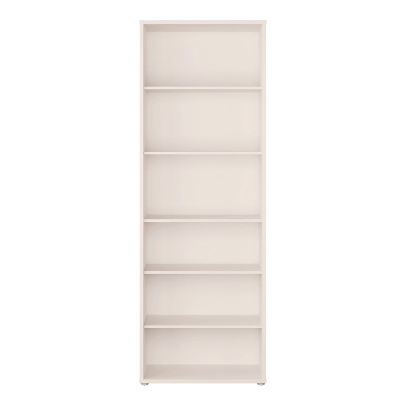 Alice Springs Tall Wide Bookcase with 5 Shelves in Sand – image 2
