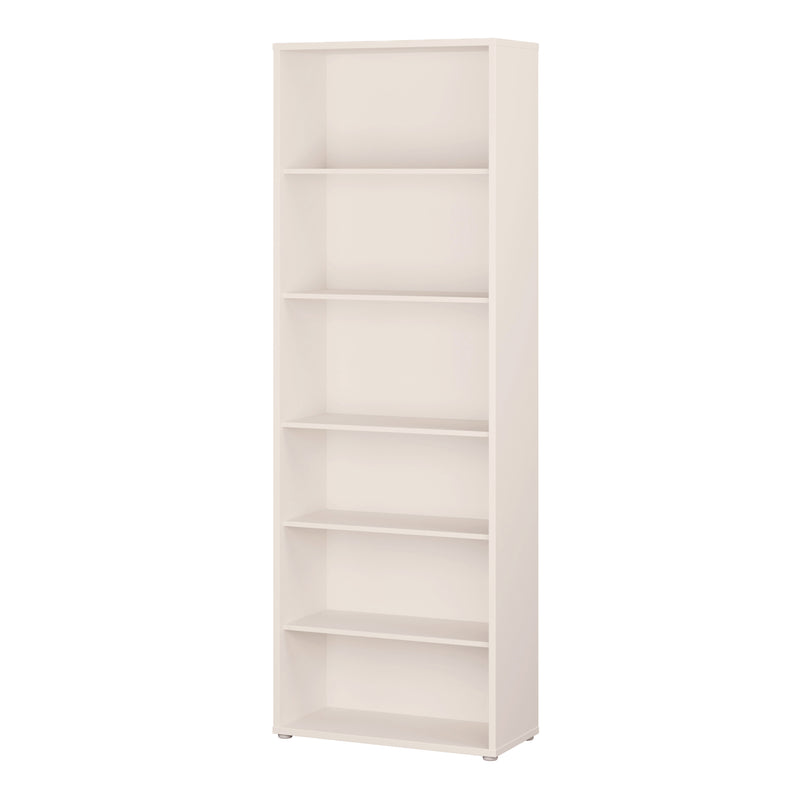 Alice Springs Tall Wide Bookcase with 5 Shelves in Sand – image 3