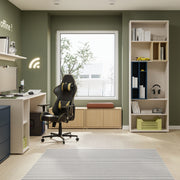 Alice Springs Tall Wide Bookcase with 5 Shelves in Sand – image 8