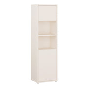 Alice Springs Tall Storage Cabinet with 2 Push-to-Open Doors & 1 Shelf in Sand – image 1