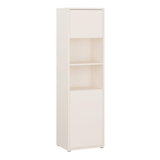 Alice Springs Tall Storage Cabinet with 2 Push-to-Open Doors & 1 Shelf in Sand – image 1