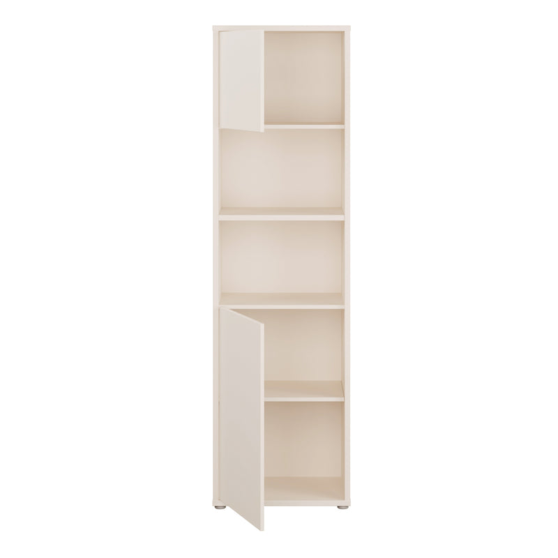 Alice Springs Tall Storage Cabinet with 2 Push-to-Open Doors & 1 Shelf in Sand – image 5