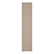 Alice Springs Tall Narrow Bathroom Storage Cabinet with 2 Doors Push-to-Open & 1 Drawer Push-to-Open in Taupe – image 4