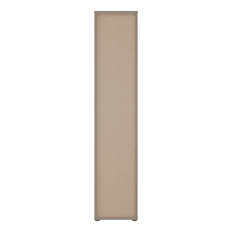 Alice Springs Tall Narrow Bathroom Storage Cabinet with 2 Doors Push-to-Open & 1 Drawer Push-to-Open in Taupe – image 4
