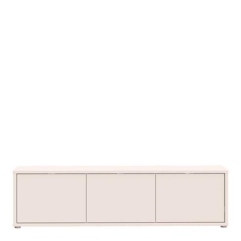 Alice Springs Wide TV Cabinet with 3 Doors Push-to-Open in Sand – image 2