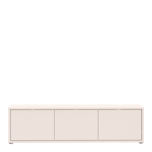 Alice Springs Wide TV Cabinet with 3 Doors Push-to-Open in Sand – image 2