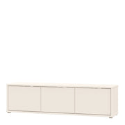Alice Springs Wide TV Cabinet with 3 Doors Push-to-Open in Sand – image 3