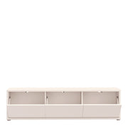 Alice Springs Wide TV Cabinet with 3 Doors Push-to-Open in Sand – image 5