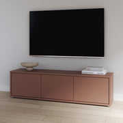 Alice Springs Wide TV Cabinet with 3 Doors Push-to-Open in Terracotta – image 7